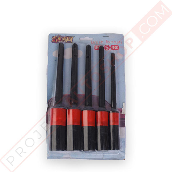 5Pcs Detailing Brush For Cars Cleaning