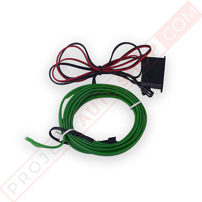 Universal Green EL Wire Light For All Car Models