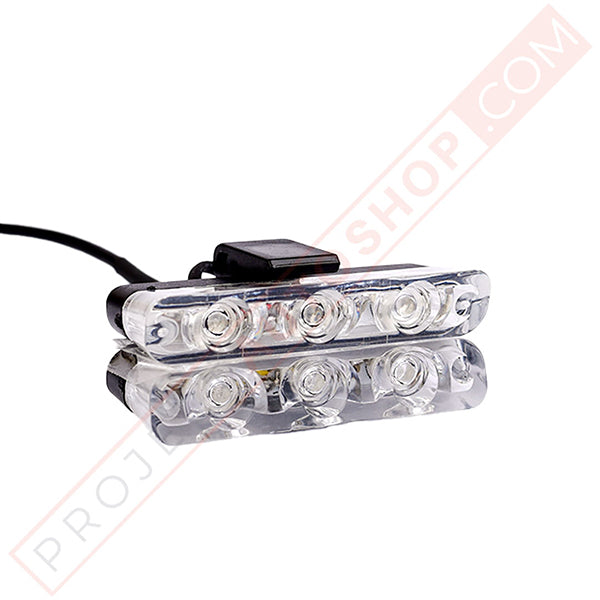 Universal 8Pcs Car Police Flasher Light