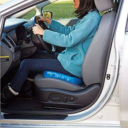Universal Gell Seat Cushion-Blue [ Non Slip ] Double Sided Gell