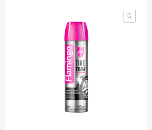 Flamingo Tire Foam 650ml - New Modern Autos