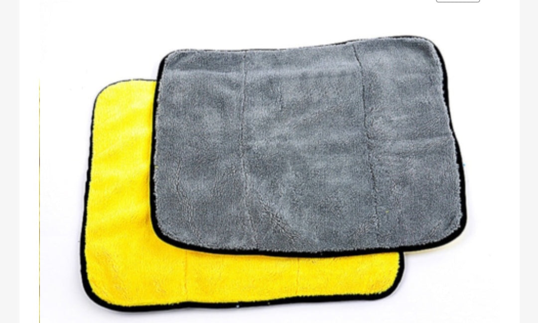 Super Absorbent Double Sided Microfiber Cleaning Cloth – Washing & Drying – 40 x 45