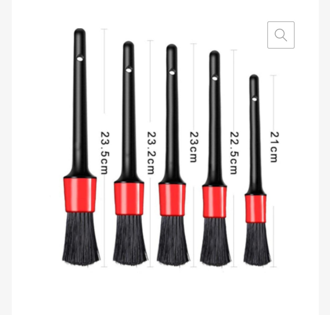 Car Detailing Interior Exterior Cleaning Brush – 5Pcs/set - New Modern Autos