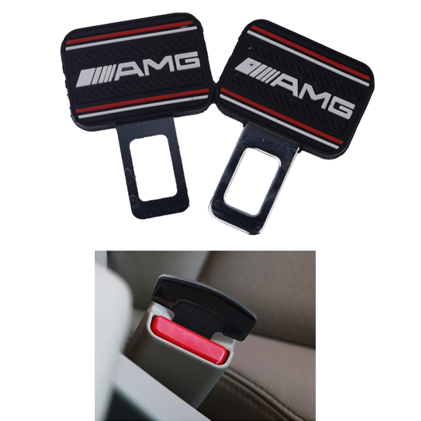 Universal 2Pcs High Quality AMG Style Seat Belt Clip