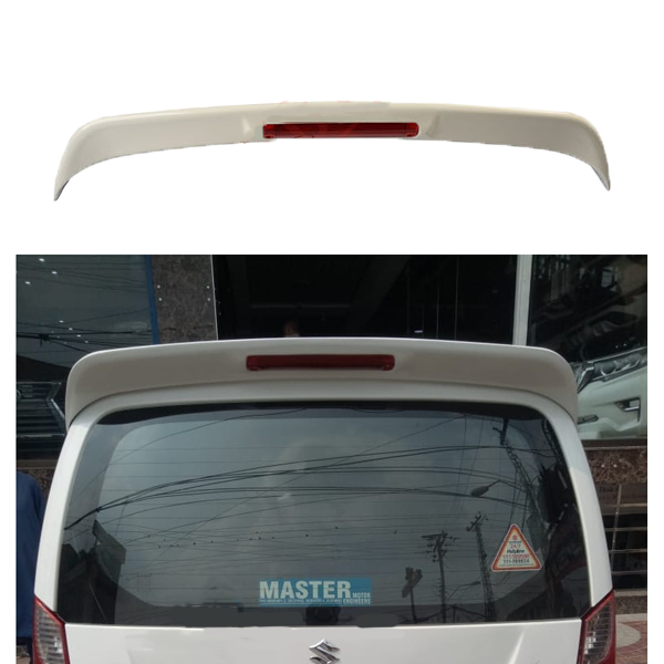 Suzuki Wagon R Spoiler White With LED