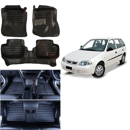 Suzuki Cultus 5D Floor Mat For 2000-2016 Models