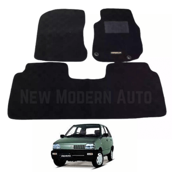 Suzuki Mehran Carpet Floor Mats | 3 Pcs | Mehran Floor Mats – AutoCraft