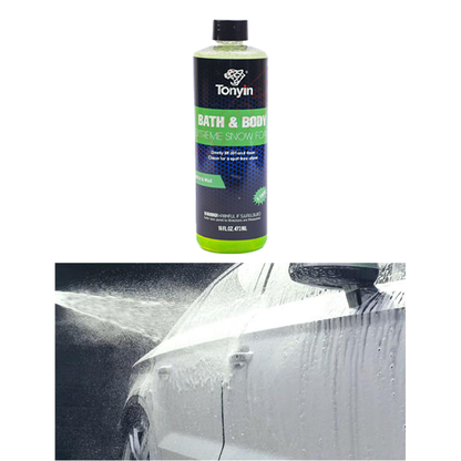Tonyin Bath & Body Car Wash Snow Shampoo