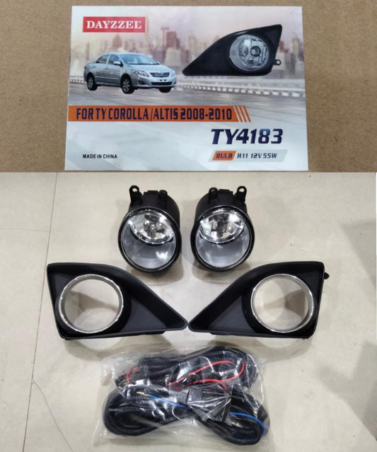 Toyota Corolla Car Fog Light Chrome 2009-2011