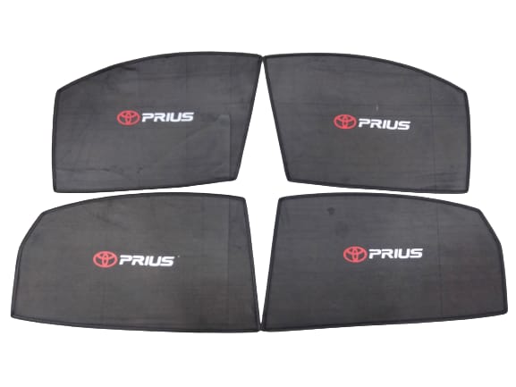 Toyota Prius 4Pcs Car Sun Shades With Logo