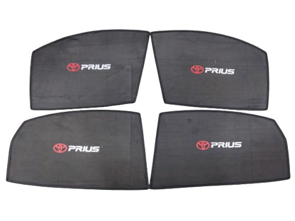 Toyota Prius 4Pcs Car Sun Shades With Logo