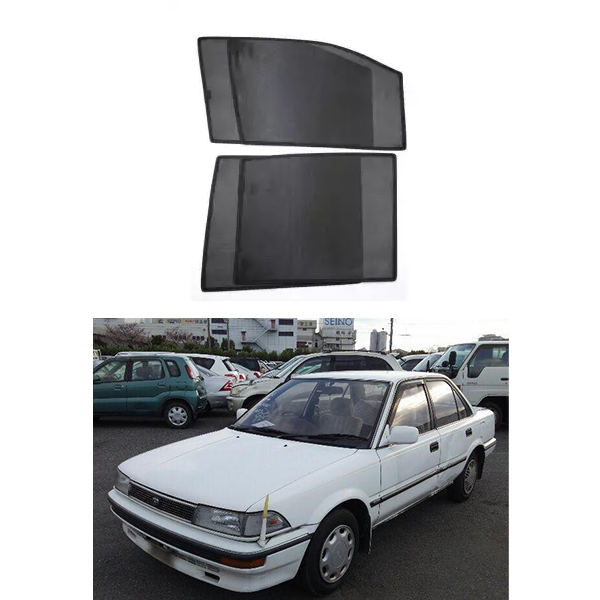 Toyota Corolla 4Pcs Sun Shades For 1988-1990 Models