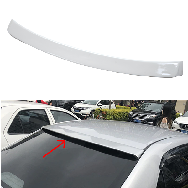 Toyota Corolla White Roof Spoiler 2015-2022 Models