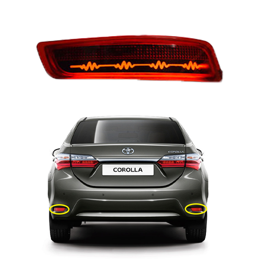 Toyota Corolla Heart Beat Bumper Light 2015-2020