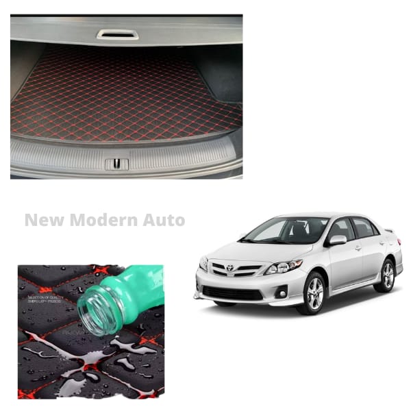 Toyota Corolla 7D Trunk Mat | Model 2009 - 2014