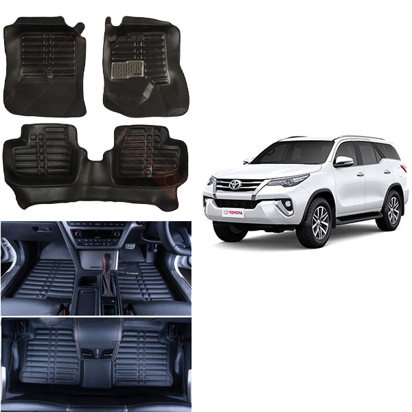 Toyota Fortuner 5D Floor Mats For All Models