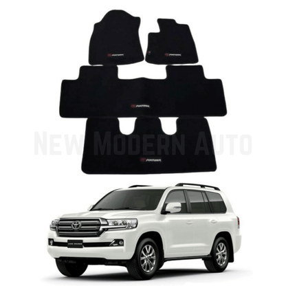 Toyota Land Cruiser Carpet Floor Mats | 4 Pcs | Land Cruiser Floor Mats