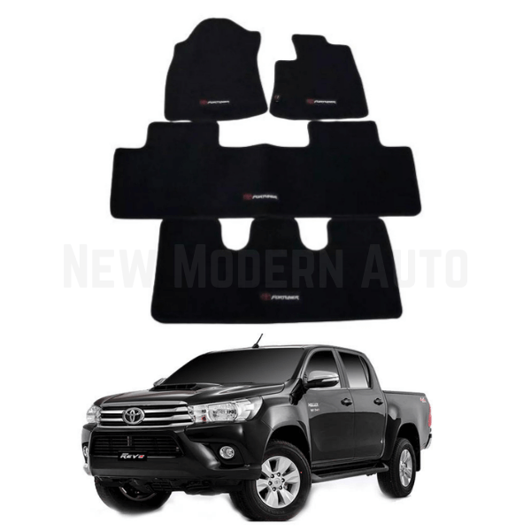 Toyota Land Cruiser Carpet Floor Mats | 4 Pcs | Land Cruiser Floor Mats