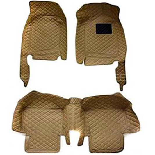 Toyota Yaris 7D Car Floor Mats Beige 2020-2022