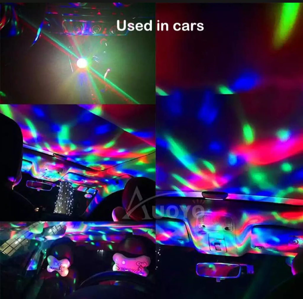 Disco Light 4 W LED Small Magic Ball - New Modern Autos