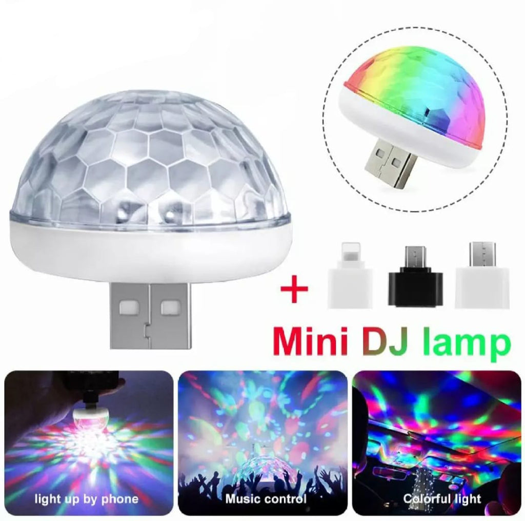Disco Light 4 W LED Small Magic Ball - New Modern Autos