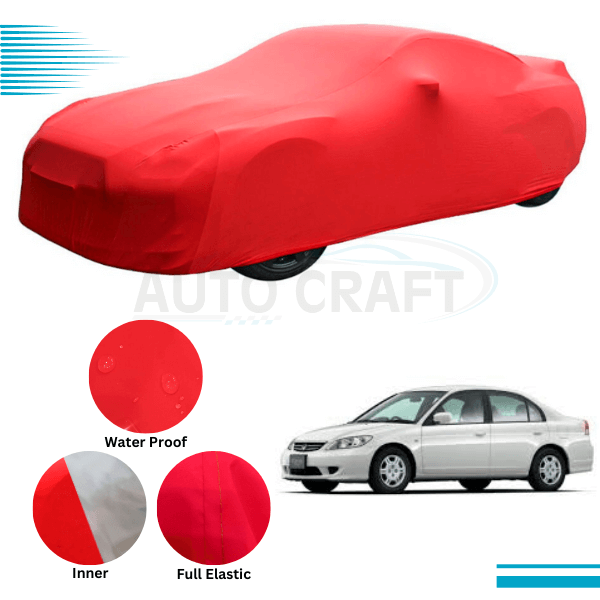 Honda Civic Anti Scratch Water Resistant Neoprene Top Cover | Model 2001 - 2006