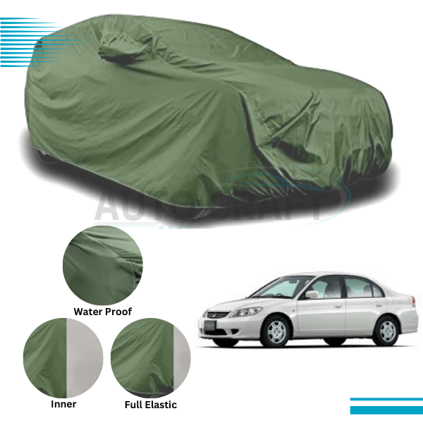 Honda Civic Anti Scratch Water Resistant Neoprene Top Cover | Model 2001 - 2006