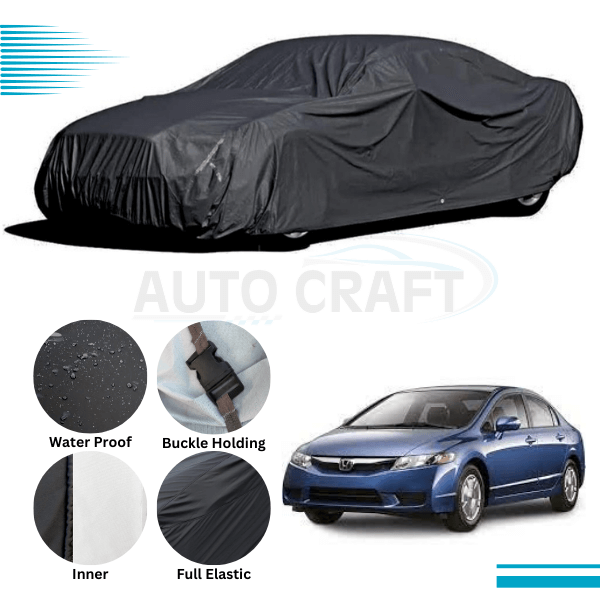 Honda Civic Anti Scratch Water Resistant Neoprene Top Cover | Model 2007 - 2012