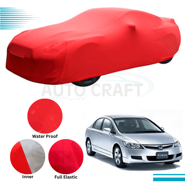 Honda Civic Anti Scratch Water Resistant Neoprene Top Cover | Model 2007 - 2012