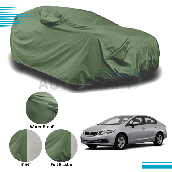 Honda Civic Anti Scratch Water Resistant Neoprene Top Cover | Model 2013 - 2016