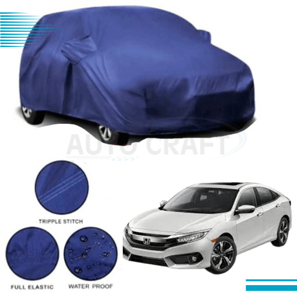 Honda Civic Anti Scratch Water Resistant Neoprene Top Cover | Model 2017 - 2021