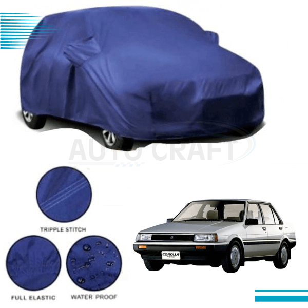 Toyota Corolla Anti Scratch Water Resistant Neoprene Top Cover | Model 1986