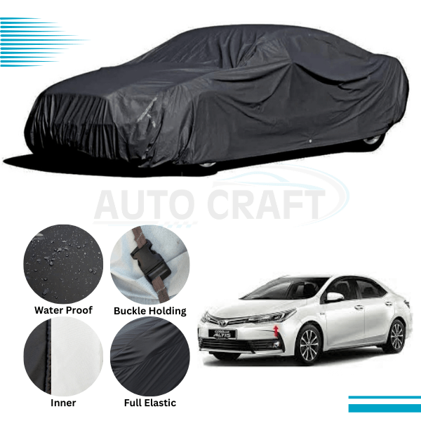 Toyota Corolla High GSM Anti Scratch Water Resistant Neoprene Top Cover | Model 2014 - 2026