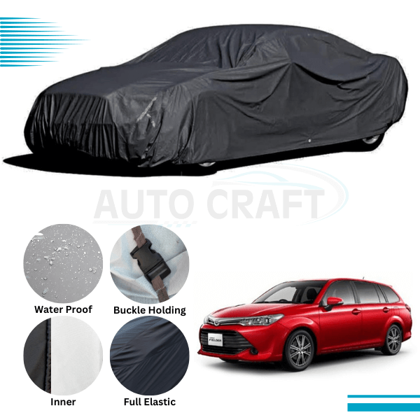 Toyota Fielder High GSM Anti Scratch Water Resistant Neoprene Top Cover