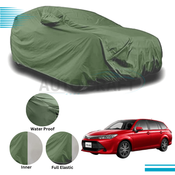 Toyota Fielder High GSM Anti Scratch Water Resistant Neoprene Top Cover