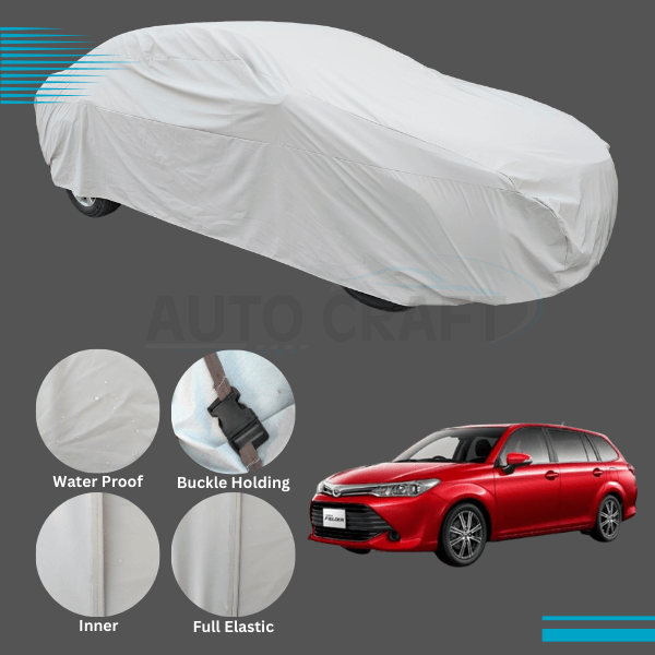 Toyota Fielder High GSM Anti Scratch Water Resistant Neoprene Top Cover