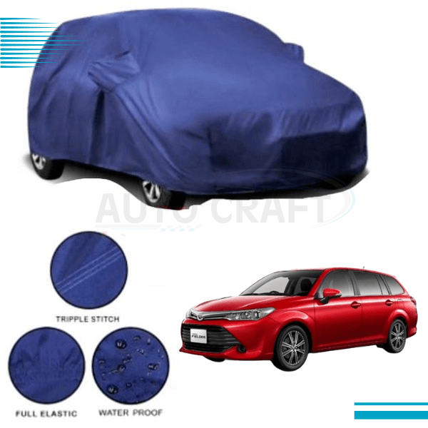 Toyota Fielder High GSM Anti Scratch Water Resistant Neoprene Top Cover