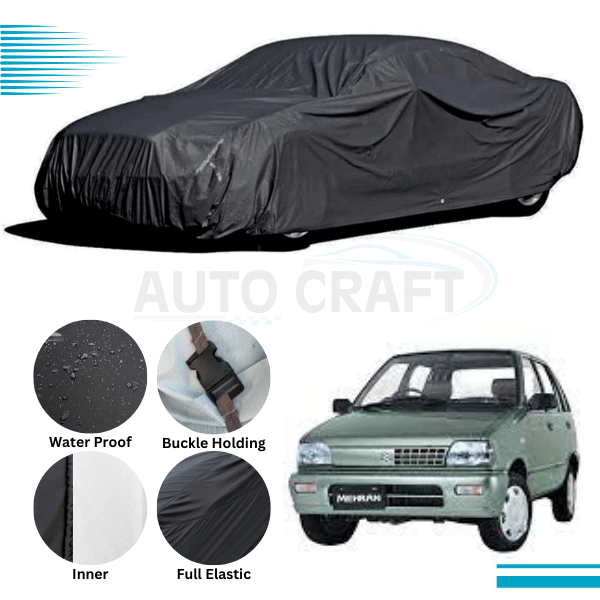Suzuki Mehran Anti Scratch Water Resistant Neoprene Top Cover