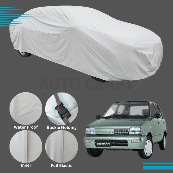 Suzuki Mehran Anti Scratch Water Resistant Neoprene Top Cover