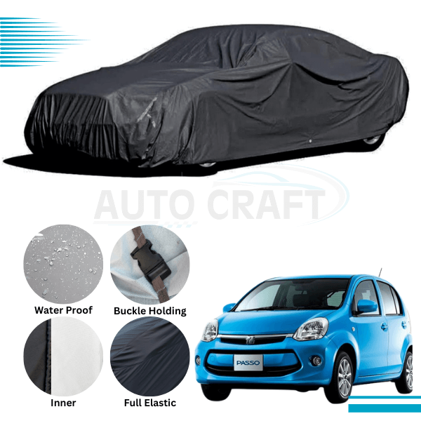 Toyota Passo High GSM Anti Scratch Water Resistant Neoprene Top Cover