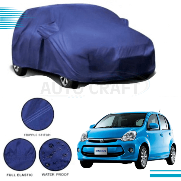Toyota Passo High GSM Anti Scratch Water Resistant Neoprene Top Cover