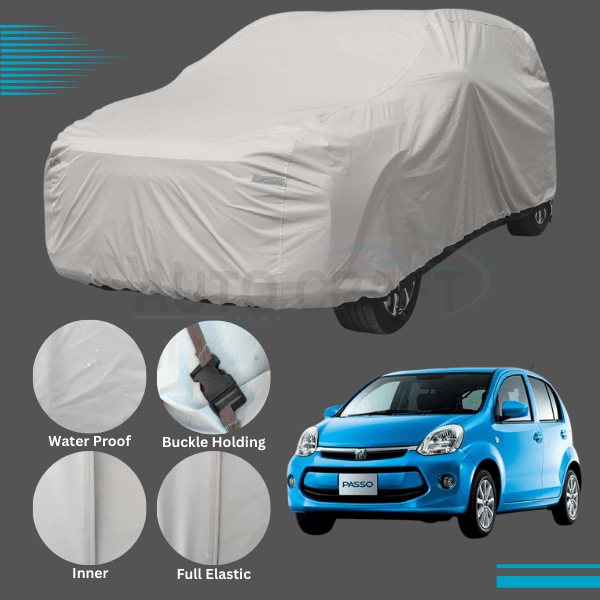 Toyota Passo High GSM Anti Scratch Water Resistant Neoprene Top Cover