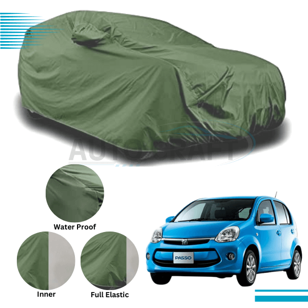 Toyota Passo High GSM Anti Scratch Water Resistant Neoprene Top Cover