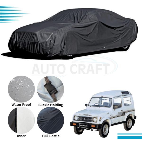 Toyota Potohar Jeep High GSM Anti Scratch Water Resistant Neoprene Top Cover