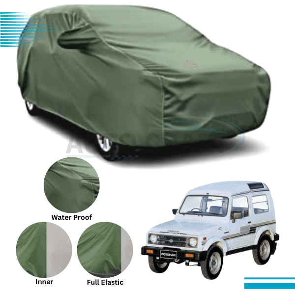 Toyota Potohar Jeep High GSM Anti Scratch Water Resistant Neoprene Top Cover