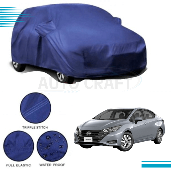 Nissan Sunny High GSM Anti Scratch Water Resistant Neoprene Top Cover