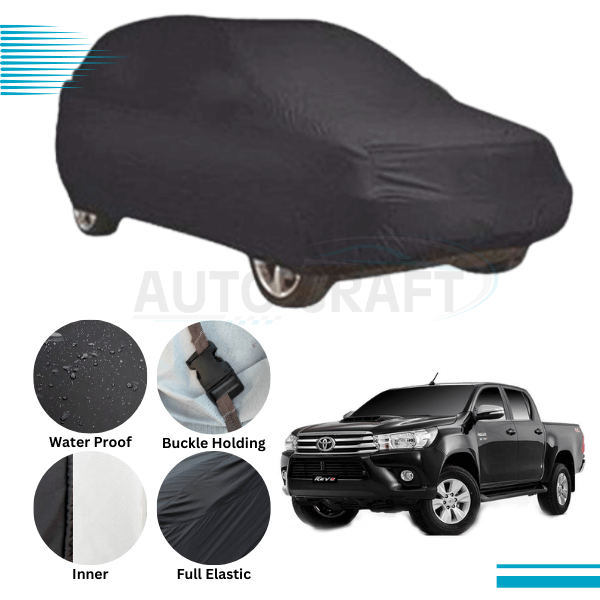 Toyota Vigo Revo High GSM Anti Scratch Water Resistant Neoprene Top Cover