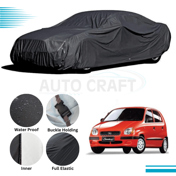 Hyundai Santro Anti Scratch Water Resistant Neoprene Top Cover