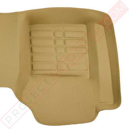 Honda Civic 5D Floor Mats Beige 2013-2016 Models