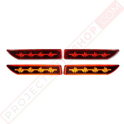Honda Brv Bumper Lava Light Heart Beat Style